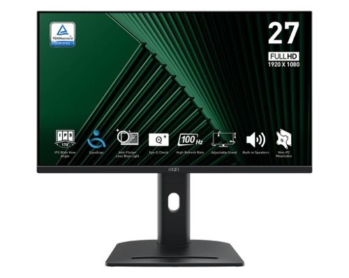 MSI Pro MP275PG 27 Inch 1920 x 1080 Pixels Full HD IPS Panel HDMI DisplayPort VGA Professional Business Monitor MSI Pro MP275PG 27 Inch 1920 x 1080 Pixels Full HD IPS Panel HDMI DisplayPort VGA Professional Business Monitor