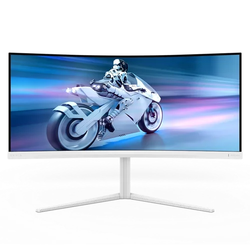 Philips Evnia 34M2C5501A 34 Inch 3440 x 1440 Pixels Wide Quad HD Fast VA HDMI DisplayPort White Curved Gaming Monitor Philips Evnia 34M2C5501A 34 Inch 3440 x 1440 Pixels Wide Quad HD Fast VA HDMI DisplayPort White Curved Gaming Monitor