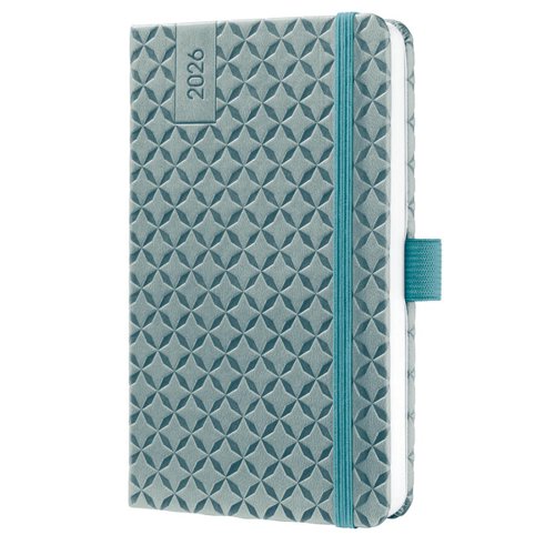 Sigel Jolie Diary 2026 A6 Week To View Ocean Blue - J6132 Sigel Jolie Diary 2026 A6 Week To View Ocean Blue - J6132
