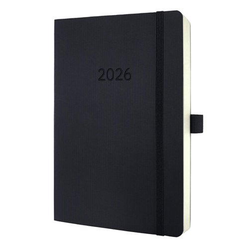 Sigel Conceptum Diary 2026 A5 Day Per Page Black - C2620 Sigel Conceptum Diary 2026 A5 Day Per Page Black - C2620