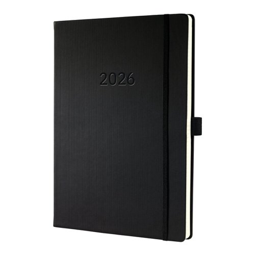 Sigel Conceptum Diary 2026 A4+ Week To View Vertical Black - C2618 Sigel Conceptum Diary 2026 A4+ Week To View Vertical Black - C2618
