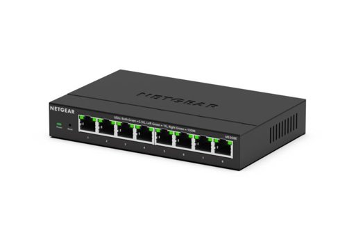 Netgear MS308E 8 Port Unmanaged 2.5G Ethernet Network Switch Netgear MS308E 8 Port Unmanaged 2.5G Ethernet Network Switch
