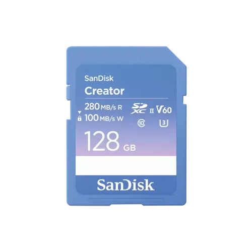 SanDisk Creator 128GB UHS-I Class 10 MicroSDXC Memory Card SanDisk Creator 128GB UHS-I Class 10 MicroSDXC Memory Card