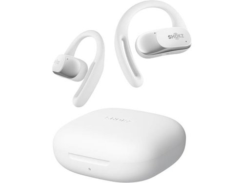 Shokz Openfit Air True Wireless White Earbuds with Charging Case Shokz Openfit Air True Wireless White Earbuds with Charging Case