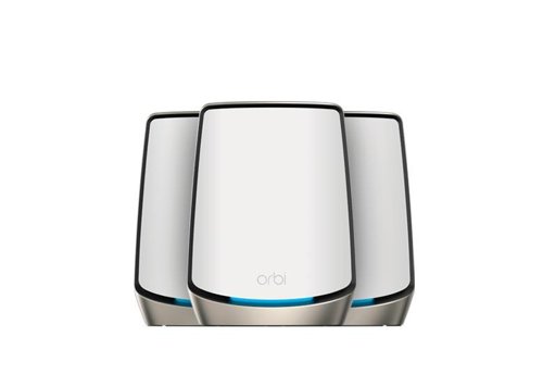 Netgear Orbi 860 AX6000 WiFi System - 1 Router and 2 Extenders Bundle Netgear Orbi 860 AX6000 WiFi System - 1 Router and 2 Extenders Bundle