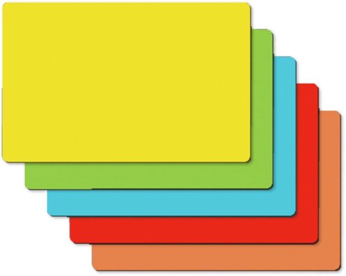 Sigel Magnetic Notes Assorted Colours 100x150mm PK25 - MU103 Sigel Magnetic Notes Assorted Colours 100x150mm PK25 - MU103