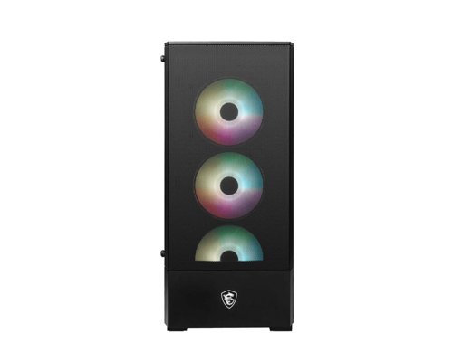 MSI MAG Forge 112R ARGB Mystic Light Sync Tempered Glass Panel Mid Tower Gaming PC Case MSI MAG Forge 112R ARGB Mystic Light Sync Tempered Glass Panel Mid Tower Gaming PC Case