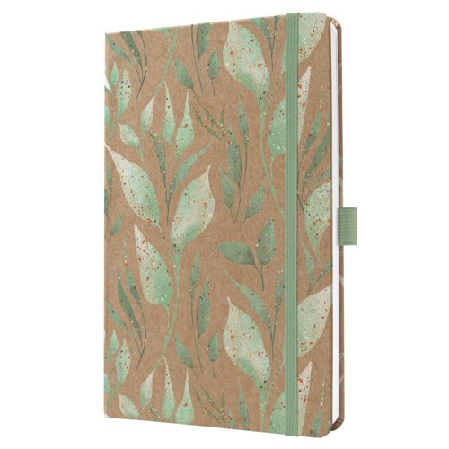 Jolie Diary 2026 A5 Week To View Hardcover Sparkle Leaves - J6803 Jolie Diary 2026 A5 Week To View Hardcover Sparkle Leaves - J6803