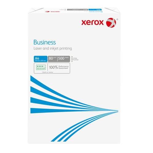 Xerox Business 4H A4 210x297mm 80gsm LG 70% PEFC Certified pack of 500 003R02823 Xerox Business 4H A4 210x297mm 80gsm LG 70% PEFC Certified pack of 500 003R02823