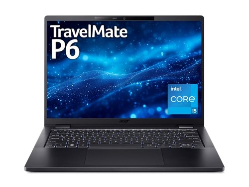 Acer TravelMate P6 14 Inch Intel Core i5-1335U 16GB RAM 512GB SSD Intel Iris Xe Graphics Windows 11 Pro Notebook Acer TravelMate P6 14 Inch Intel Core i5-1335U 16GB RAM 512GB SSD Intel Iris Xe Graphics Windows 11 Pro Notebook