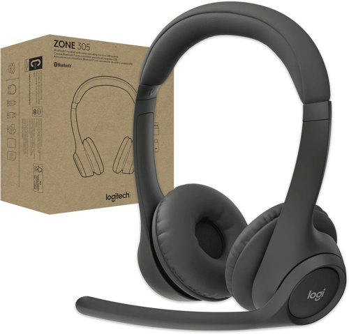 Logitech Zone 305 Wireless USB-C Headset Logitech Zone 305 Wireless USB-C Headset