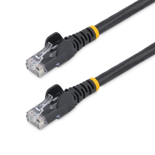 StarTech.com 15ft Black Snagless Cat6 UTP Patch Cable - ETL Verified StarTech.com 15ft Black Snagless Cat6 UTP Patch Cable - ETL Verified