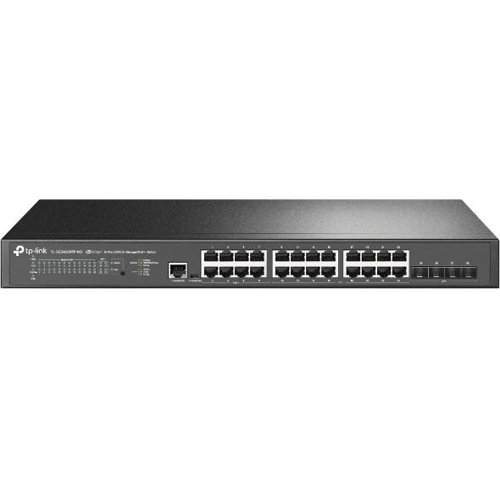 TP-Link JetStream 24 Port 2.5GBASE-T and 4-Port 10GE SFP+ L2+ Managed Switch TP-Link JetStream 24 Port 2.5GBASE-T and 4-Port 10GE SFP+ L2+ Managed Switch