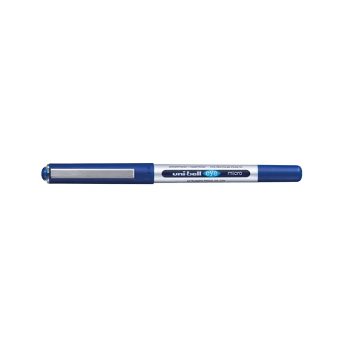 uni-ball Eye Micro UB-150 Liquid Ink Rollerball Pen 0.5mm Tip 0.3mm Line Blue Eco 70% Recycled Plastic (Pack 12) - 315127000 uni-ball Eye Micro UB-150 Liquid Ink Rollerball Pen 0.5mm Tip 0.3mm Line Blue Eco 70% Recycled Plastic (Pack 12) - 315127000