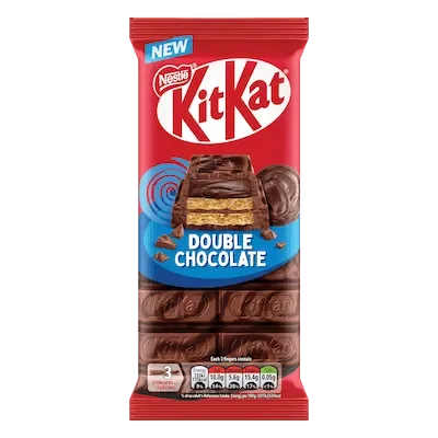 KitKat Double Chocolate Sharing Bar (Single 99g Bar) - 12586959 KitKat Double Chocolate Sharing Bar (Single 99g Bar) - 12586959
