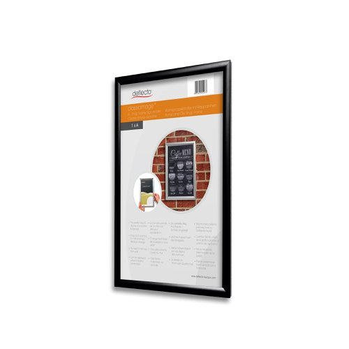 Deflecto A3 Tamperproof 25mm Snap Frame Silver - SFA3STP Deflecto A3 Tamperproof 25mm Snap Frame Silver - SFA3STP