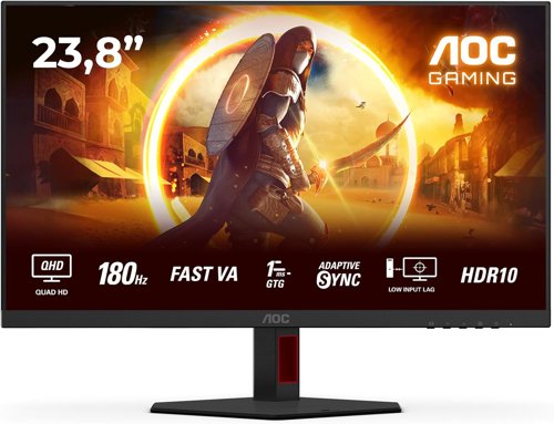 AOC Q24G4RE 23.8 Inch 2560 x 1440 Pixels Quad HD Fast IPS HDMI DisplayPort Adaptive Sync Monitor AOC Q24G4RE 23.8 Inch 2560 x 1440 Pixels Quad HD Fast IPS HDMI DisplayPort Adaptive Sync Monitor