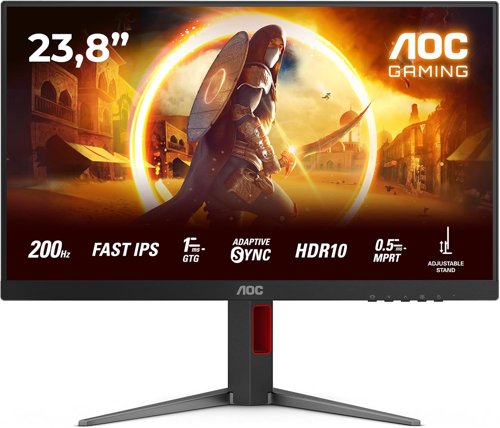 AOC 24G4HA 23.8 Inch 1920 x 1080 Pixels Full HD Fast IPS Panel HDMI DisplayPort Adaptive Sync Monitor AOC 24G4HA 23.8 Inch 1920 x 1080 Pixels Full HD Fast IPS Panel HDMI DisplayPort Adaptive Sync Monitor