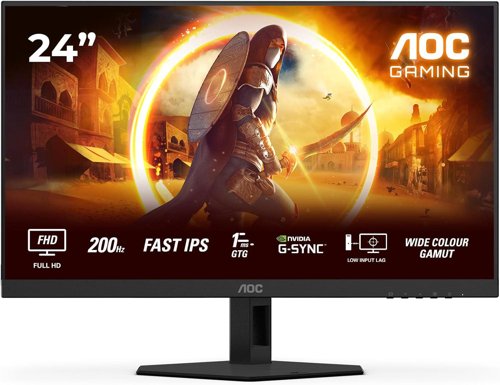 AOC G4 23.8 Inch 1920 x 1080 Pixels Full HD IPS Panel HDMI DisplayPort Adaptive Sync Monitor AOC G4 23.8 Inch 1920 x 1080 Pixels Full HD IPS Panel HDMI DisplayPort Adaptive Sync Monitor