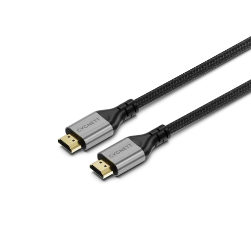 Cygnett 2.5m Unite 8K HDMI to HDMI Black Cable Cygnett 2.5m Unite 8K HDMI to HDMI Black Cable