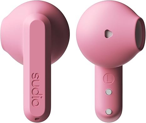 Sudio A3 True Wireless Pink Earbuds with Charging Case Sudio A3 True Wireless Pink Earbuds with Charging Case