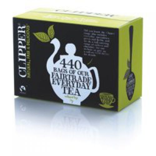 Clipper+Fairtrade+Everyday+One+Cup+Tea+Bags%28Pack+440%29+-+NWT039