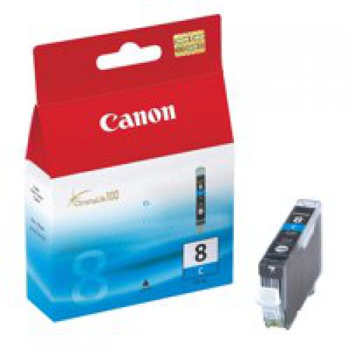 Canon+CLI8C+Cyan+Standard+Capacity+Ink+Cartridge+13ml+-+0621B001