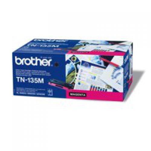 Brother+Magenta+Toner+Cartridge+4k+pages+-+TN135M