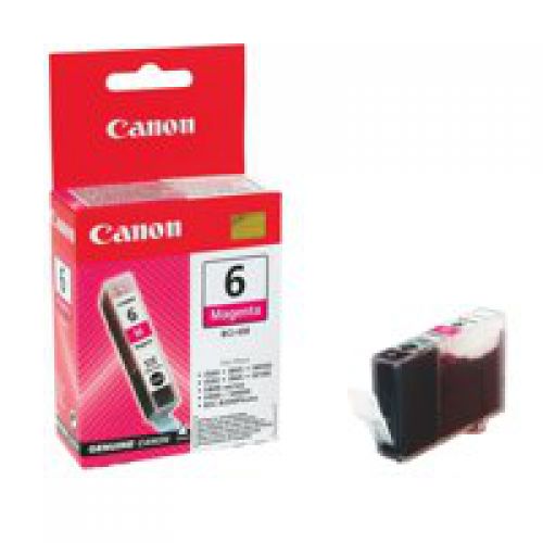 Canon BCI6M Magenta Standard Capacity Ink Cartridge 13ml - 4707A002