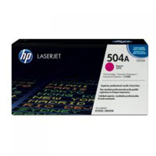 HP+504A+Magenta+Standard+Capacity+Toner+7K+pages+for+HP+Color+LaserJet+CM3530%2FCP3525+-+CE253A