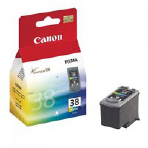 Canon+CL38+Cyan+Magenta+Yellow+Standard+Capacity+Ink+Cartridge+9ml+-+2146B001