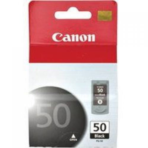 Canon+PG50+Black+Standard+Capacity+Ink+Cartridge+22ml+-+0616B001