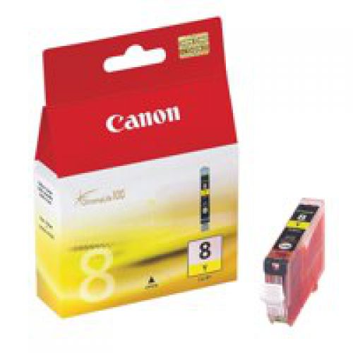 Canon+CLI8Y+Yellow+Standard+Capacity+Ink+Cartridge+13ml+-+0623B001