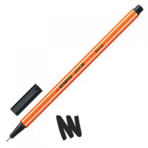 STABILO+point+88+Fineliner+Pen+0.4mm+Line+Black+%28Pack+10%29+-+88%2F46