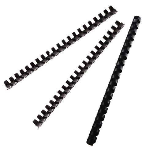 Fellowes Apex Plastic Binding Combs 6mm Black (Pack of 100) 6200102