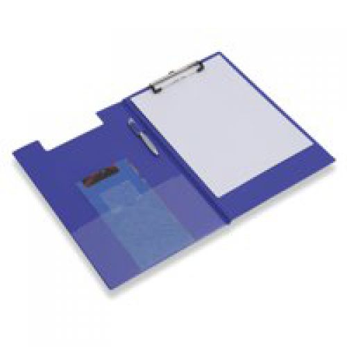 Clipboards Rapesco Foldover Clipboard A4 Blue