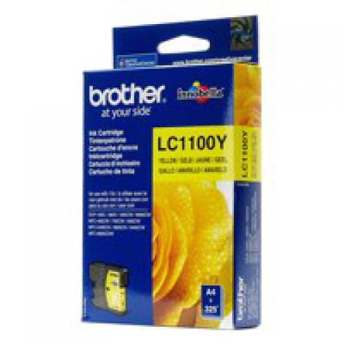 Brother Yellow Ink Cartridge 6ml - LC1100Y
