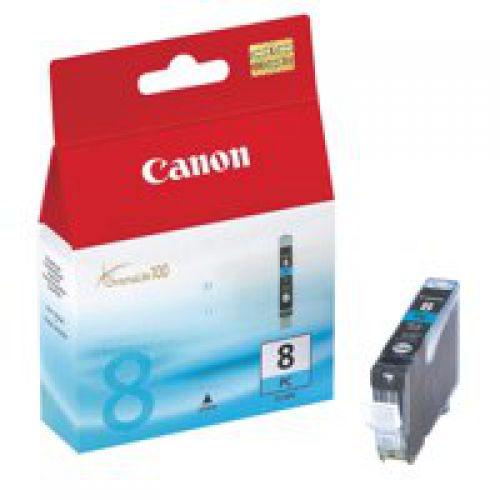 Inkjet Cartridges Canon CLI8PC Photo Cyan Standard Capacity Ink Cartridge 13ml - 0624B001