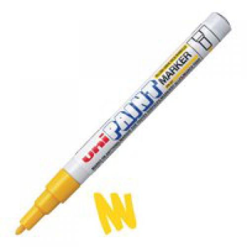 UniPAINT+Marker+PX21+Yellow+Pk12