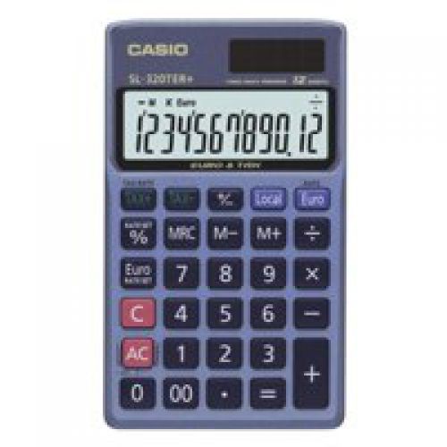 Casio+SL-320TER+12+Digit+Pocket+Calculator+With+Tax+and+Currency+Function+SL-320TER%2B-WK-UP
