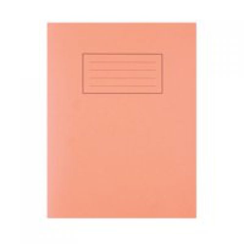 Silvine 9x7 inch/229x178mm Exercise Book 5mm Square 80 Pages Orange (Pack 10)