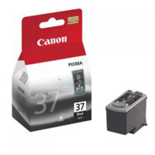 Canon PG37 Black Standard Capacity Ink Cartridge 11ml - 2145B001