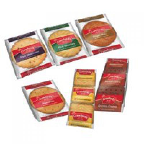 Crawfords Biscuits Mini 3 Pack Assorted Biscuits (Pack 100)