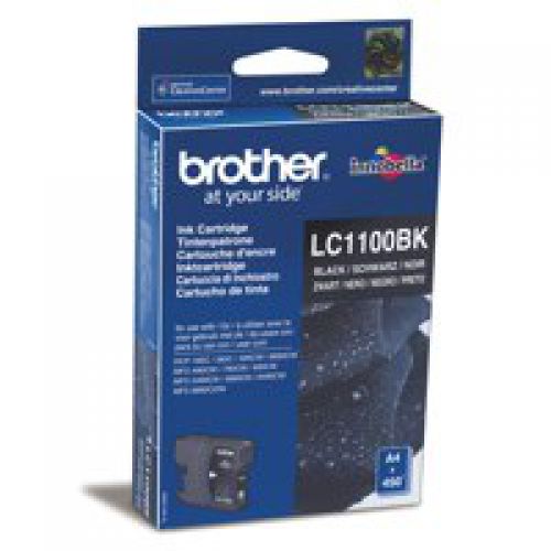 Brother+Black+Ink+Cartridge+10ml+-+LC1100BK