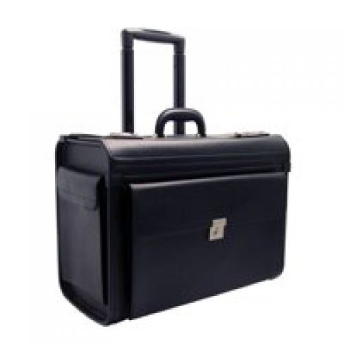 Monolith Wheeled Pilot Trolley Case Black 2179