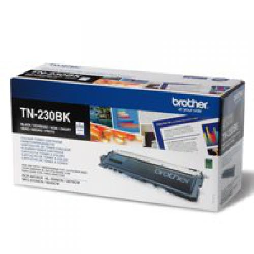 Brother Black Toner Cartridge 2.2k pages - TN230BK