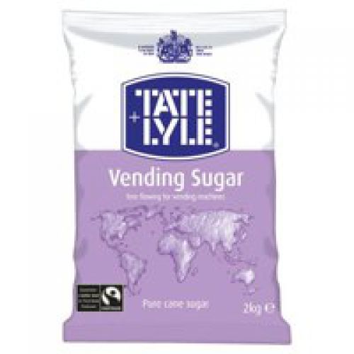 Tate & Lyle Vending Sugar 2Kg Bag For Dispensing Machines