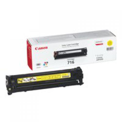 Canon+716Y+Yellow+Standard+Capacity+Toner+Cartridge+1.5k+pages+-+1977B002