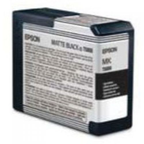Epson+T5808+Matte+Black+Ink+Cartridge+80ml+-+C13T580800