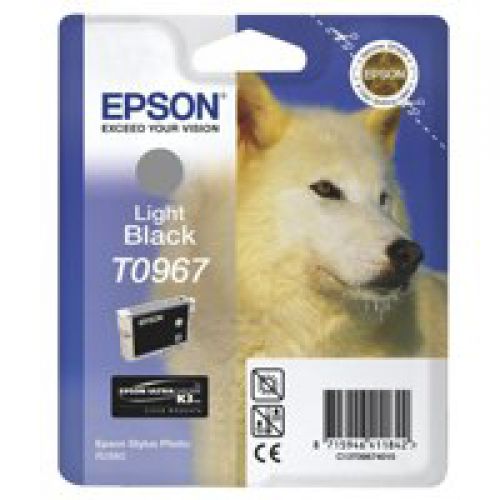 Epson+T0967+Husky+Light+Black+Standard+Capacity+Ink+Cartridge+11ml+-+C13T09674010